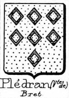 Pledran Coat of Arms / Family Crest 0