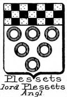 Plessets Coat of Arms / Family Crest 1