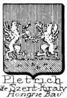 Pletrich Coat of Arms / Family Crest 2