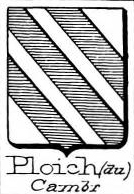 Ploich Coat of Arms / Family Crest 2