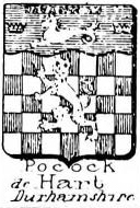 Pocock Coat of Arms / Family Crest 1