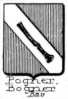 Pogner Coat of Arms / Family Crest 3