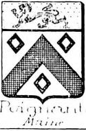 Poignant Coat of Arms / Family Crest 0