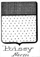 Poissy Coat of Arms / Family Crest 2