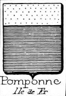 Pomponne Coat of Arms / Family Crest 0