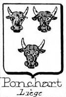 Ponchart Coat of Arms / Family Crest 0