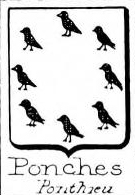 Ponches Coat of Arms / Family Crest 0