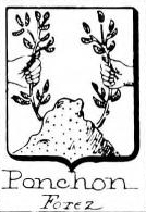 Ponchon Coat of Arms / Family Crest 0