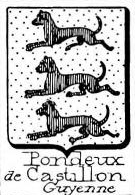 Pondeux Coat of Arms / Family Crest 0