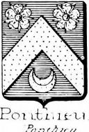 Ponthieu Coat of Arms / Family Crest 2