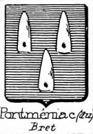Pontmeniac Coat of Arms / Family Crest 0