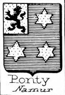 Ponty Coat of Arms / Family Crest 0