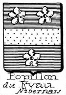 Popillon Coat of Arms / Family Crest 0