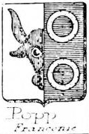 Popp Coat of Arms / Family Crest 2