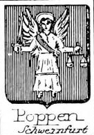 Poppen Coat of Arms / Family Crest 5