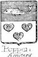 Poppen Coat of Arms / Family Crest 2