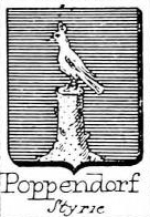 Poppendorf Coat of Arms / Family Crest 1
