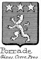 Porrade Coat of Arms / Family Crest 0
