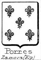 Porres Coat of Arms / Family Crest 0