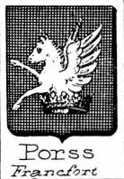 Porss Coat of Arms / Family Crest 0