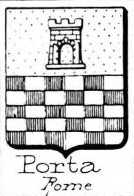 Porta Coat of Arms / Family Crest 18