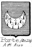 Porte Coat of Arms / Family Crest 16