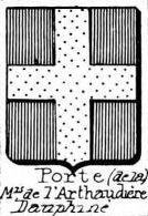 Porte Coat of Arms / Family Crest 18