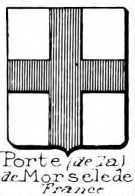 Porte Coat of Arms / Family Crest 30