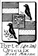 Porte Coat of Arms / Family Crest 31