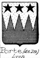 Porte Coat of Arms / Family Crest 9