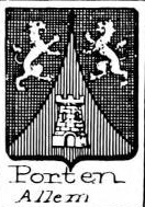 Porten Coat of Arms / Family Crest 3