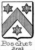 Poschet Coat of Arms / Family Crest 0