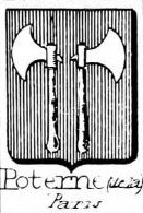 Poterne Coat of Arms / Family Crest 0