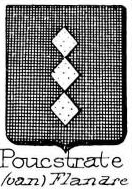 Poucstrate Coat of Arms / Family Crest 0