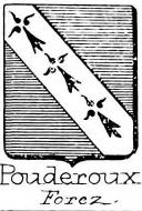 Pouderoux Coat of Arms / Family Crest 0