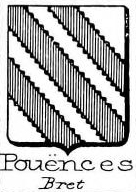 Pouences Coat of Arms / Family Crest 0