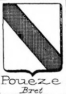 Poueze Coat of Arms / Family Crest 0