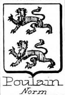 Poulain Coat of Arms / Family Crest 1
