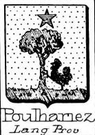 Poulhariez Coat of Arms / Family Crest 0