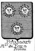 Poussart Coat of Arms / Family Crest 0