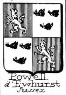 Powell Coat of Arms / Family Crest 2