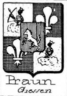 Praun Coat of Arms / Family Crest 1