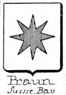 Praun Coat of Arms / Family Crest 4