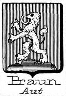 Praun Coat of Arms / Family Crest 7