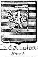 Preaudau Coat of Arms / Family Crest 0