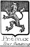 Preaux Coat of Arms / Family Crest 2