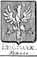 Preaux Coat of Arms / Family Crest 3