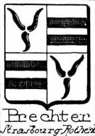 Prechter Coat of Arms / Family Crest 0