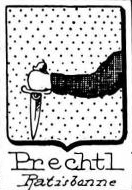 Prechtl Coat of Arms / Family Crest 1