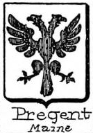 Pregent Coat of Arms / Family Crest 1